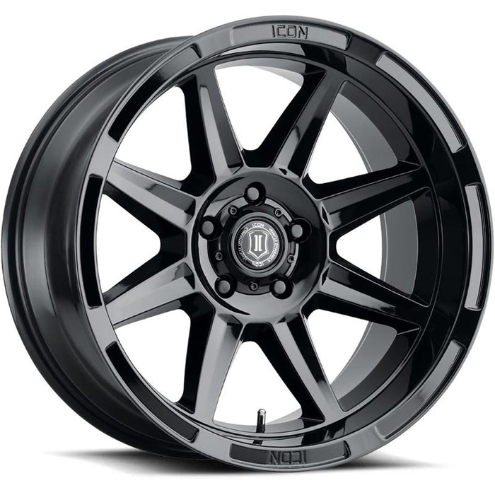 ICON Alloys Bandit Gloss Black 5x5" Wheel - 6020107345GB