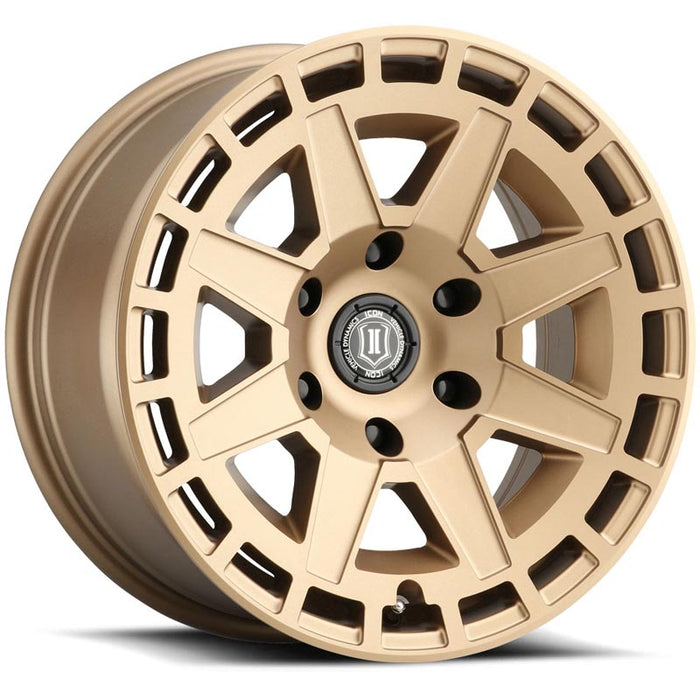 ICON Alloys Compass Satin Brass 6x135 Wheel - 3217856350BS