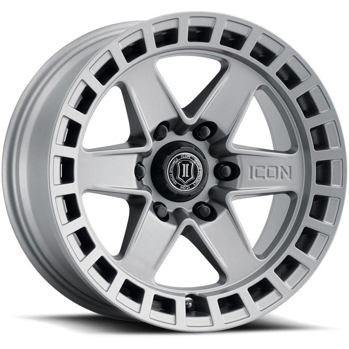 ICON Alloys Raider Titanium 6x139.7 Wheel - 3417858347TT