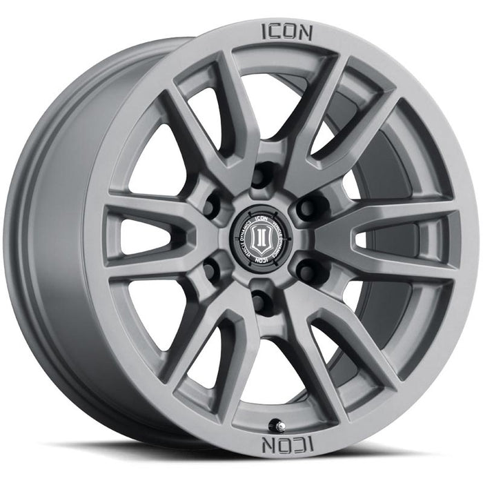 ICON Alloys Vector 6 Titanium 6x139.7 Wheel - 2417858347TT