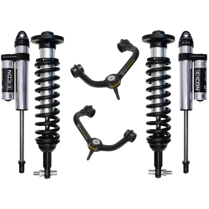 ICON K93083T 0-2.63" Stage 3 Suspension System With Tubular UCA