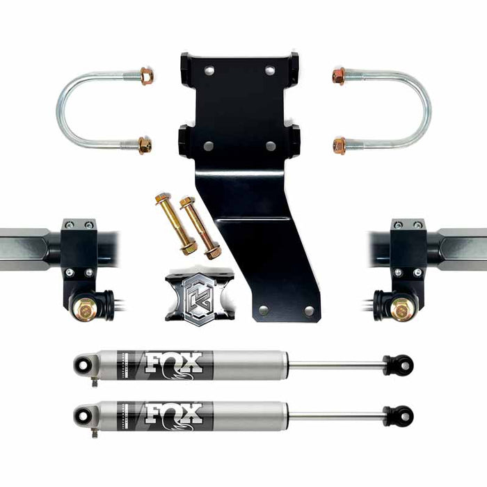 Kryptonite KRFDSS05S KRFDSS05S Death Grip Dual Steering Stabilizer Kit W/ Fox 2.0