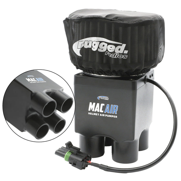 Rugged Radios MAC-4P MAC Air 4-Person Helmet Air Pumper (Pumper Only)