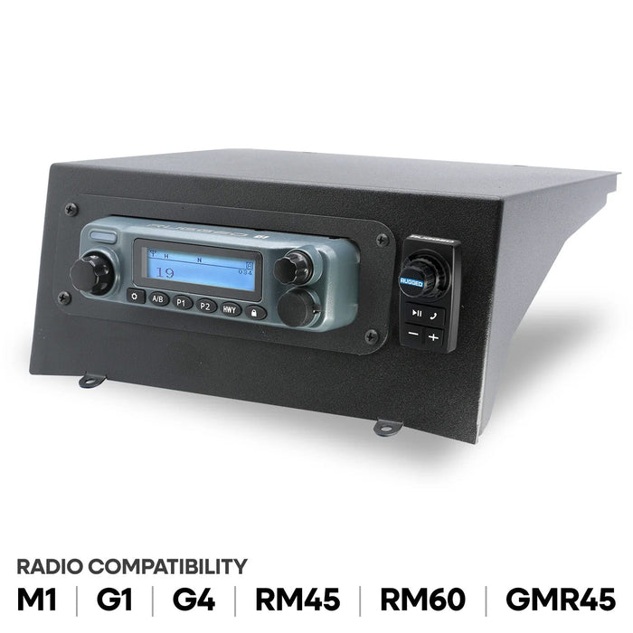 Rugged Radios MT-KRX-TM-SW-KEN Kawasaki KRX Top Mount Kit - Kenwood TK7360