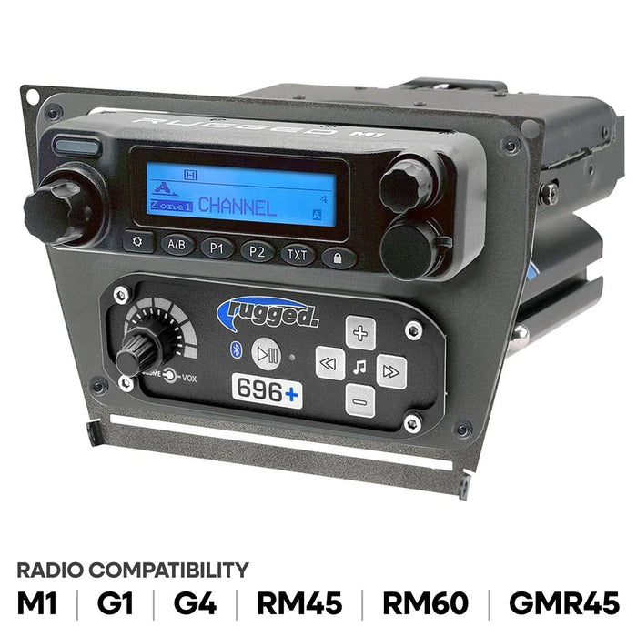Rugged Radios MT-PRO-MM-KEN Polaris RZR PRO XP RZR Turbo R and RZR PRO R Dash Mount Radio and Intercom - Kenwood TK7360