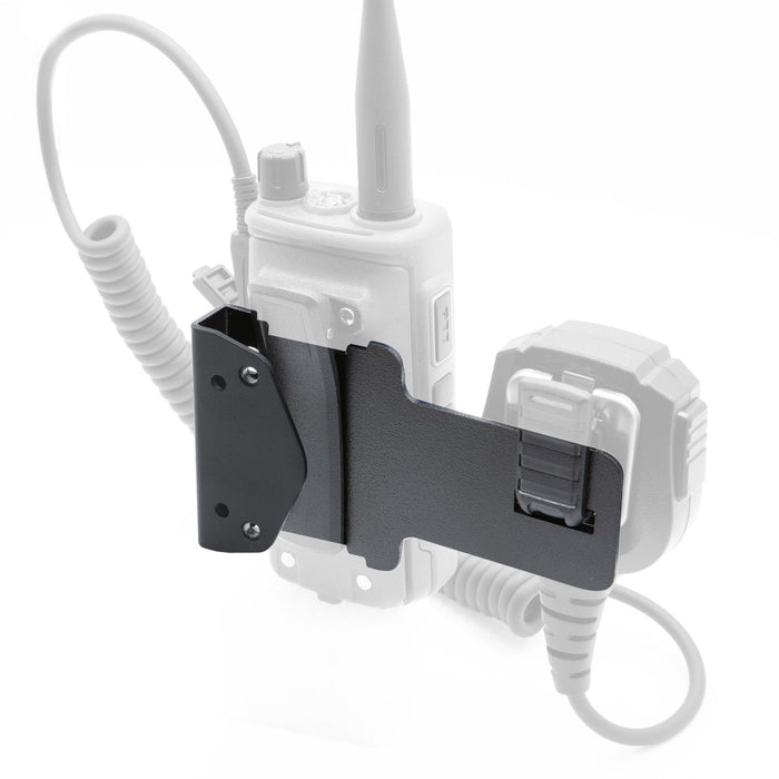 Rugged Radios MT-RH-HM Radio and Speaker Mic Mount for Handheld Radios