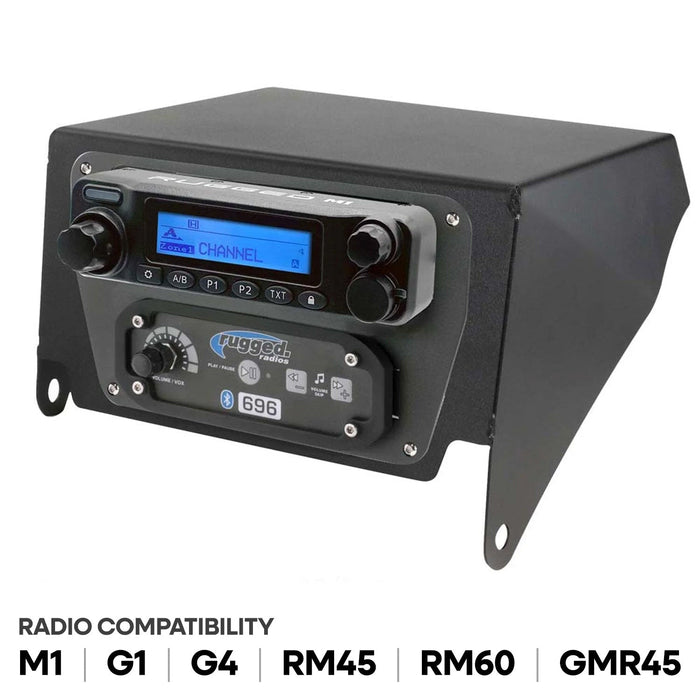 Rugged Radios MT-X3-TM-MM-ICOM Can-Am X3 Multi-Mount Kit - Top Mount - for Rugged UTV Intercoms and Radios - Icom F5021