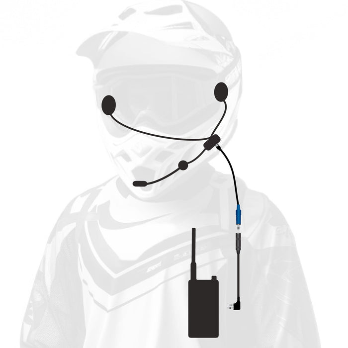 Rugged Radios ENDURO ENDURO Moto Kit -  Includes Helmet Kit and Compact Harness Cable - without Radio