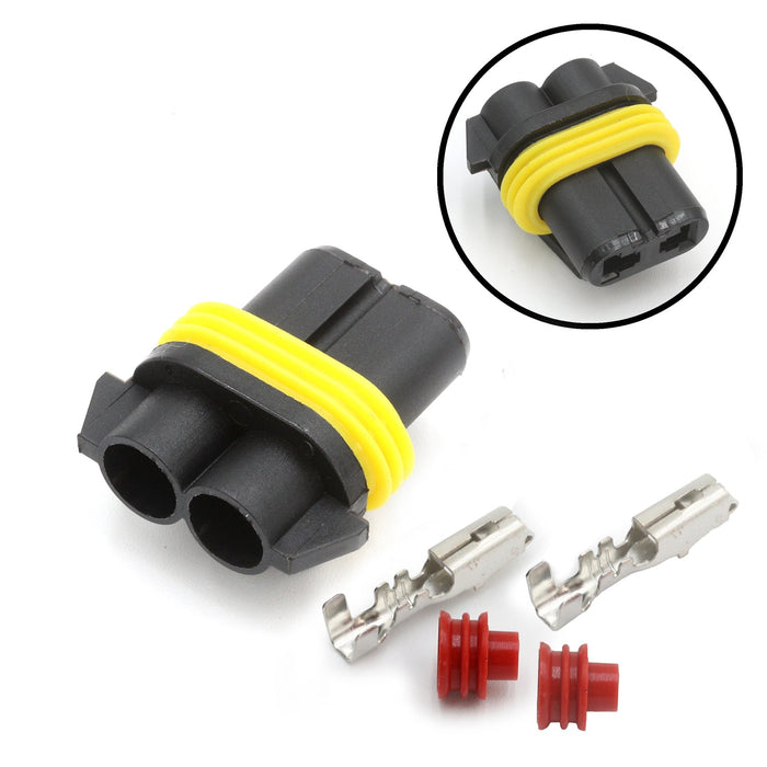 Rugged Radios PLUG-WP-RM-F Waterproof Power Plug Connector Kit (Female) – Upgrade or Replacement