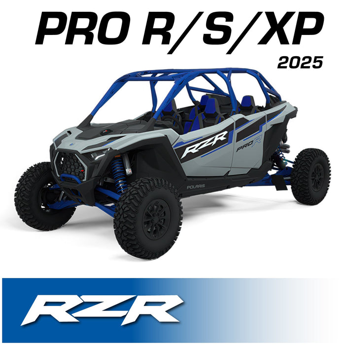 Rugged Radios PRO25-696-RS-G1-HK 2025 Polaris RZR Pro XP Pro R and Pro S - Complete Communication Kit with Bluetooth Intercom and 2-Way Radio - 696 PLUS Remote Head / G1 GMRS