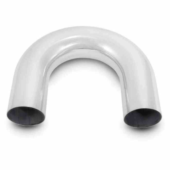 Vibrant 2869 3" Polished Aluminum 180 Degree U-Bend