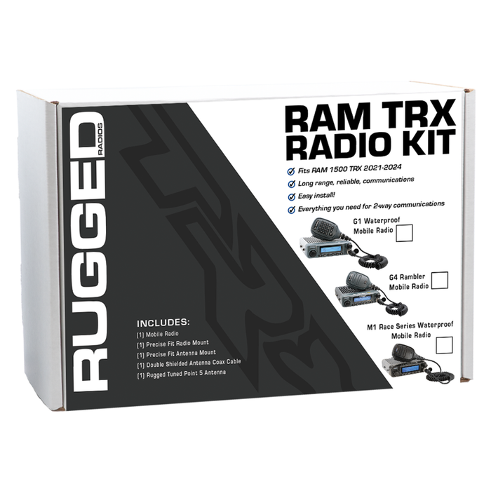 Rugged Radios RAMTRX-G1 RAM TRX Two-Way Mobile Radio Kit - G1 Waterproof