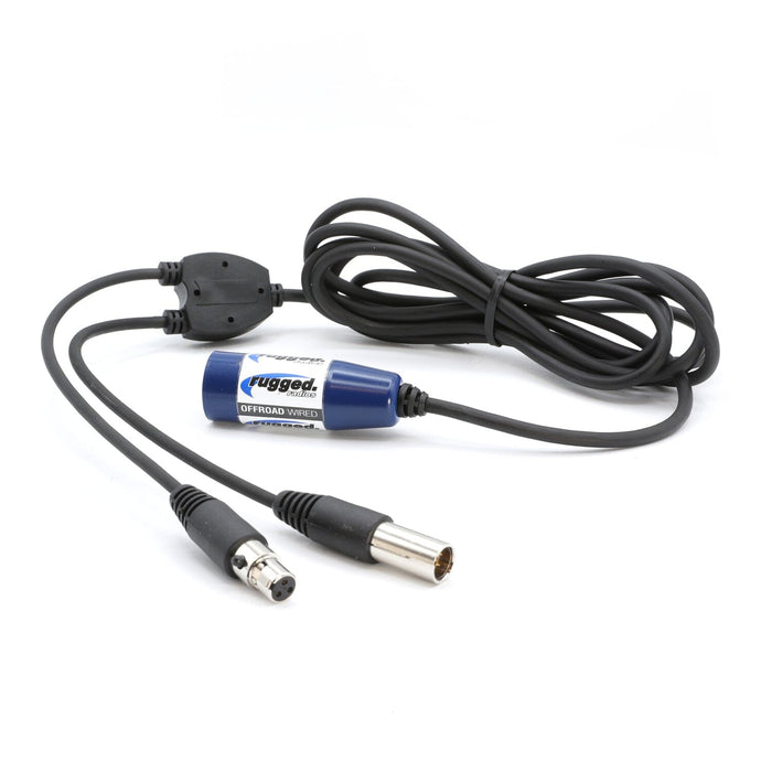 Rugged Radios CH-O-SC RUGGED Wired SPECIAL LENGTH Single Seat Car Harness without Radio Jumper