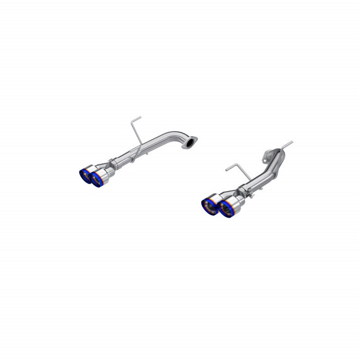 MBRP S48103BE 22-Up Subaru WRX 2.4L T304 Stainless Steel 2.5 Inch Axle-back Dual Split Rear Quad BE Tips