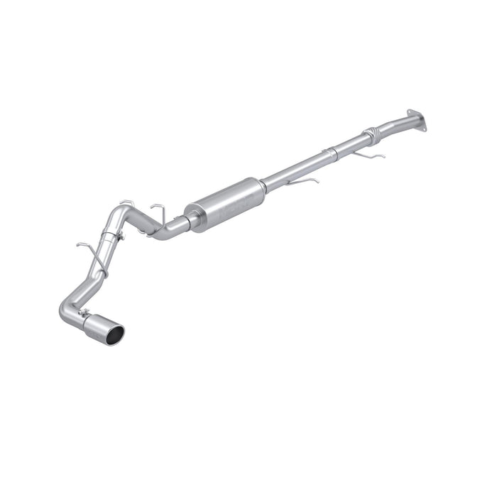 MBRP S5015AL 2023-Up Chevrolet/GMC Colorado/Canyon 2.7L Aluminized Steel 3 Inch Cat-Back Exhaust Single Side Exit with Tip Armor Lite
