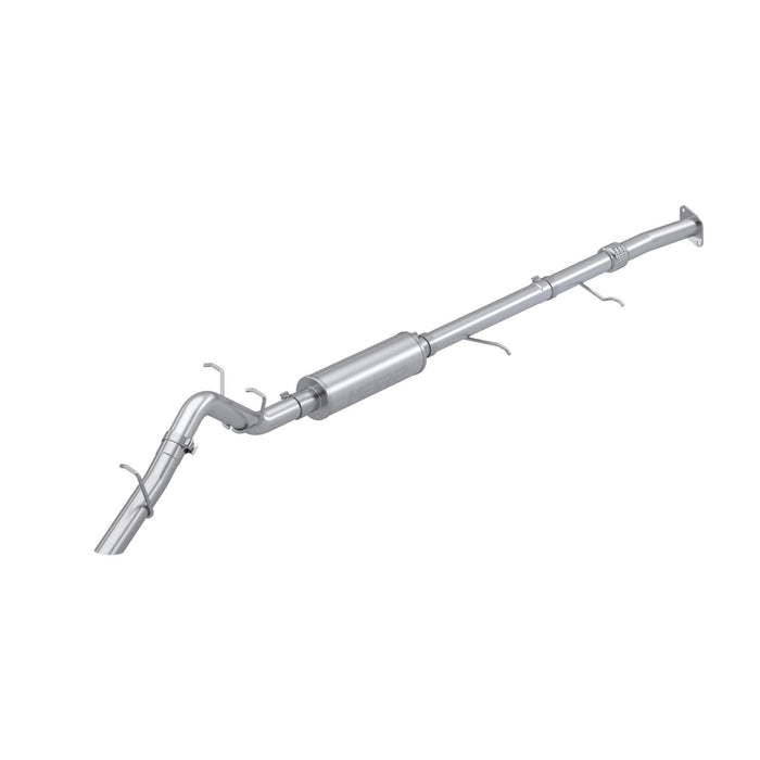 MBRP S5017304 2023-Up Chevrolet/GMC Colorado/Canyon 2.7L T304 Stainless Steel 3 Inch Cat-Back Exhaust Single High Clearance Rear Exit Armor Pro