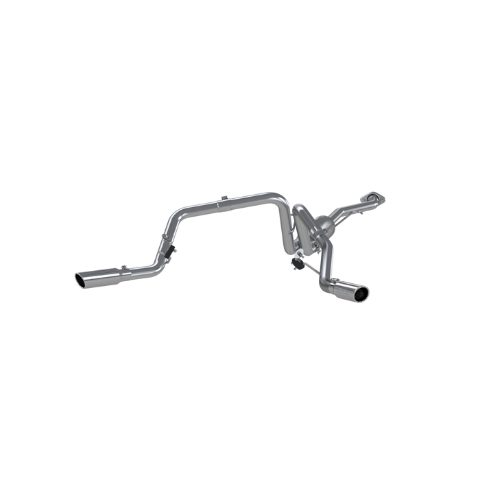 MBRP S5018AL Cat Back Exhaust System Dual Split Side Aluminized Steel For 03-07 Silverado/Sierra 1500 Classic 4.8/5.3L Ext/Crew Cab