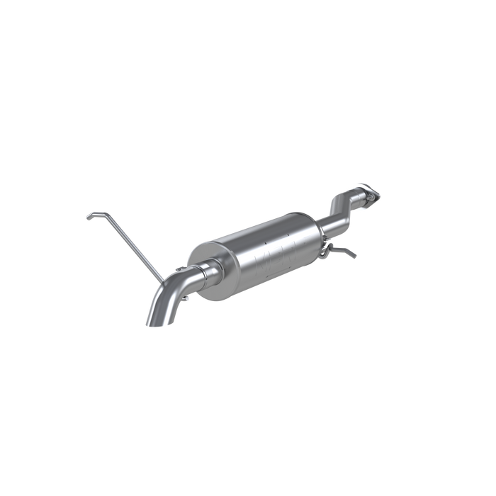 MBRP S5052AL 2.5 Inch Cat Back Exhaust System Before Axle Turn Down For 04-12 Colorado/Canyon Extended/Crew Cab Short Bed Aluminized Steel