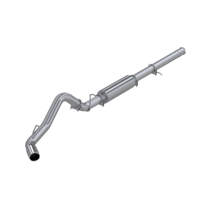 MBRP S5070AL 3 1/2 Inch Cat Back Exhaust System Single Side Exit for 11-13 Silverado/Sierra 1500 6.2L V8 Aluminized Steel