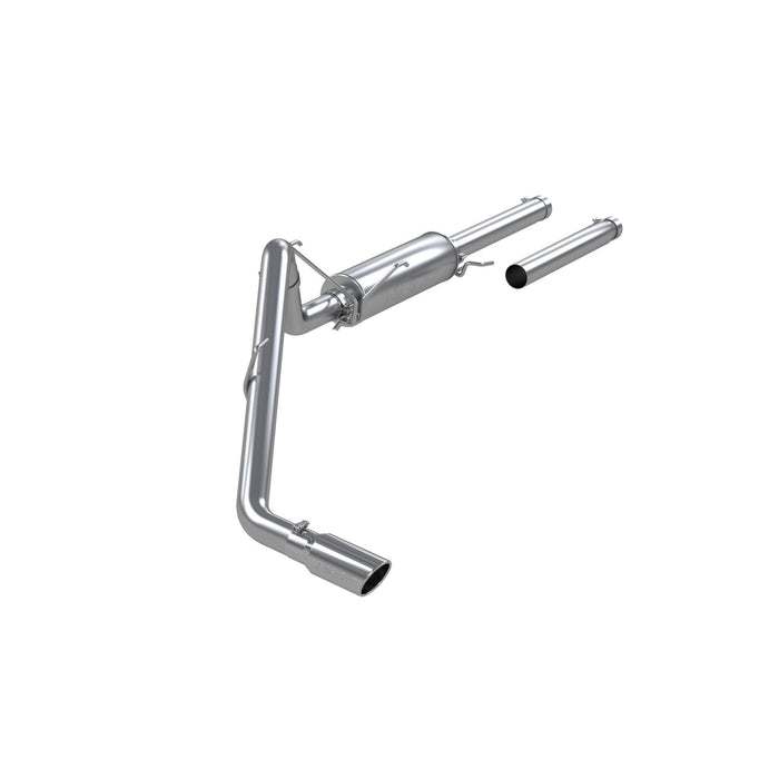 MBRP S5104AL Cat Back Exhaust System Single Side 4 Inch Tip Aluminized Steel For 04-05 Dodge Ram Hemi 1500 4.7L and 5.7L Standard Cab/Crew Cab/Short Bed