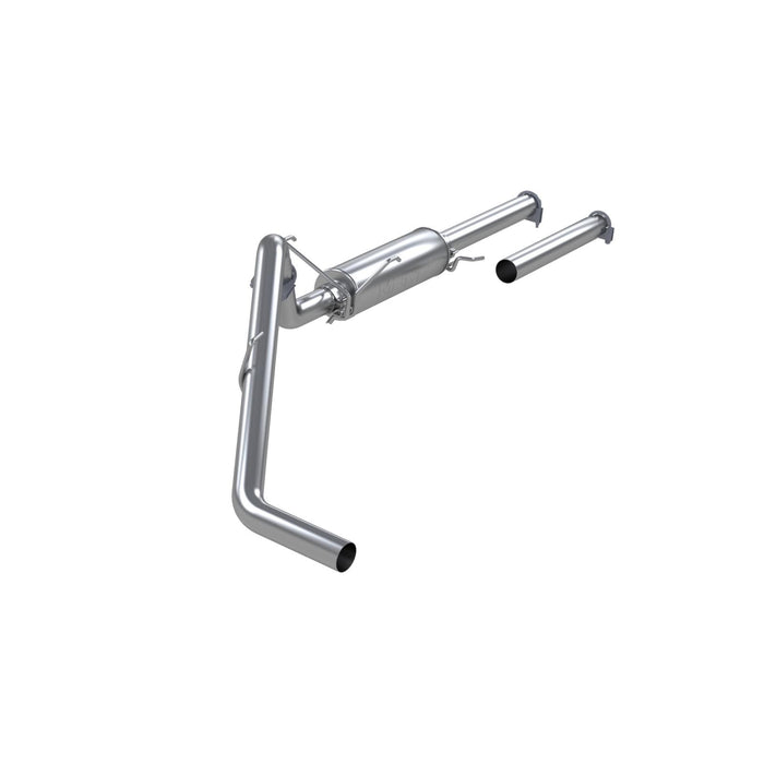 MBRP S5104P Cat Back Exhaust System Single Side No Tip Aluminized Steel For 04-05 Dodge Ram Hemi 1500 4.7L and 5.7L Standard Cab/Crew Cab/Short Bed