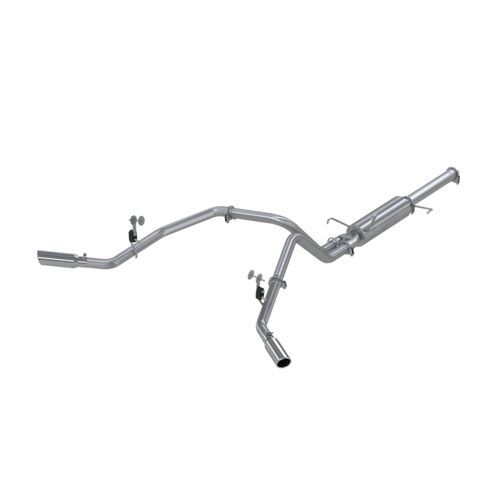 MBRP S5110AL 3 Inch Cat Back Exhaust System Dual Split Side Aluminized Steel For 03-03 Dodge Ram Hemi 1500