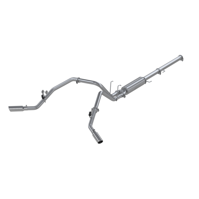 MBRP S5128AL 3 Inch Cat Back Exhaust System Dual Split Side Aluminized Steel For 06-08 Dodge Ram Hemi 1500