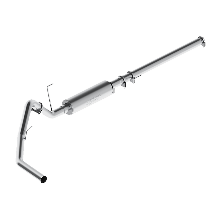 MBRP S5200P 3 Inch Cat Back Exhaust System Single Side Aluminized Steel For 04-08 Ford F-150 Extended/Crew Cab Short Bed