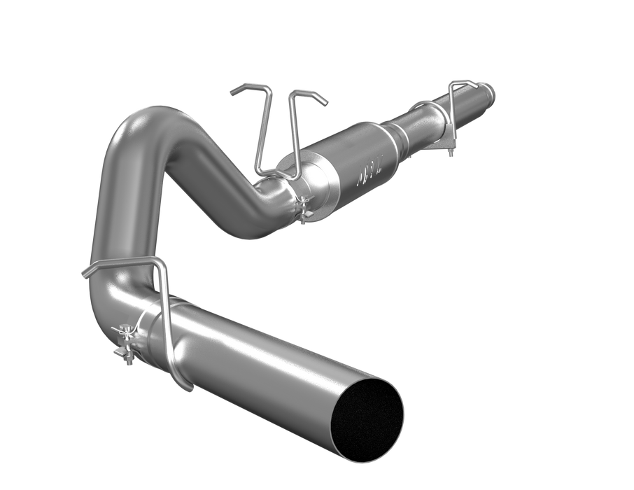 MBRP S5206P Cat Back Exhaust System 4 Inch Single Side Exit No Tip Included Aluminized Steel For 99-04 Ford F-250/350 V-10