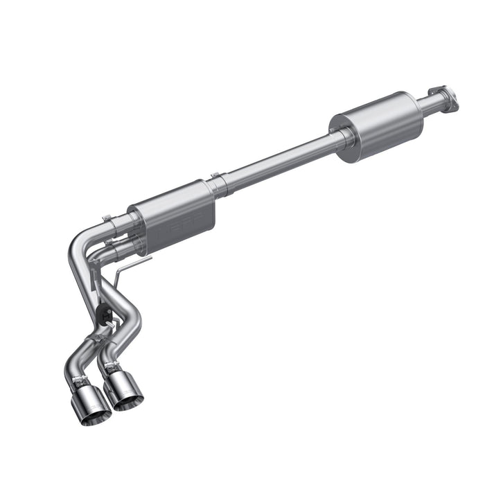 MBRP S5219AL 3 inch Cat-Back 2.5 inch Dual Pre-Axle (Street Profile) 21-Up F-150 Aluminized Steel