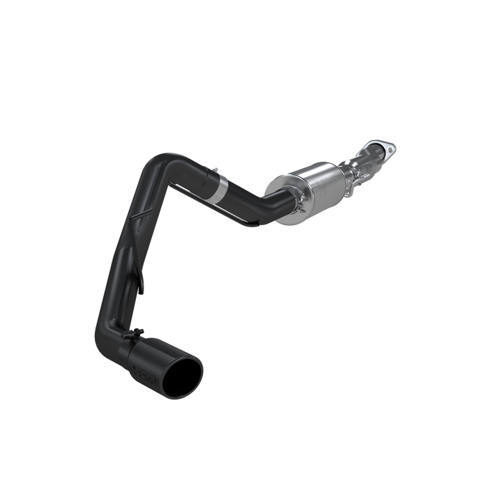 MBRP S5230BLK Ford 3 Inch Cat Back Exhaust System Single Side Exit For 11-14 Ford F-150 5.0L