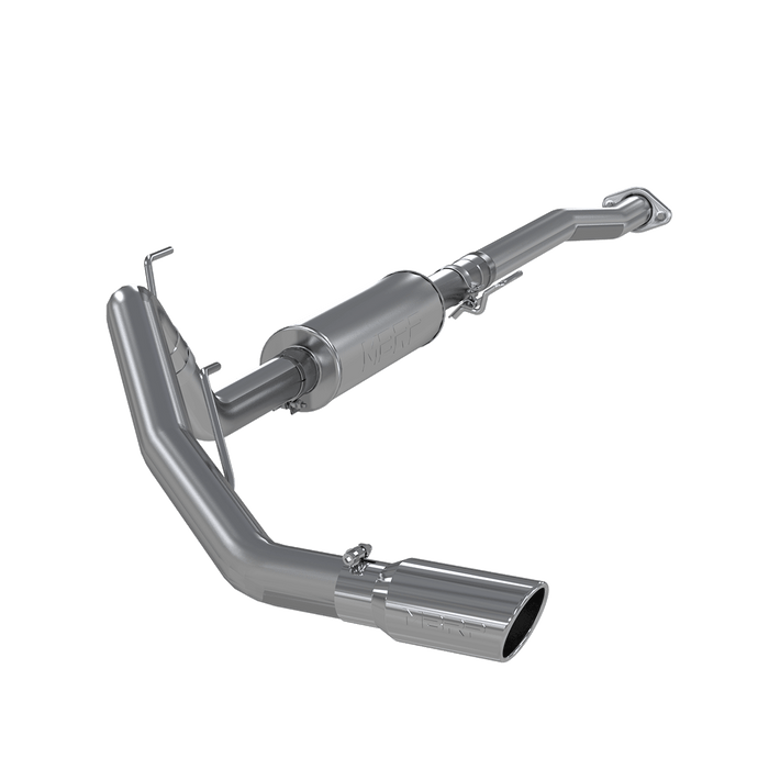 MBRP S5236AL 3 Inch Cat Back Exhaust System Single Side Exit Aluminized Steel For 11-14 Ford F-150 V6 EcoBoost