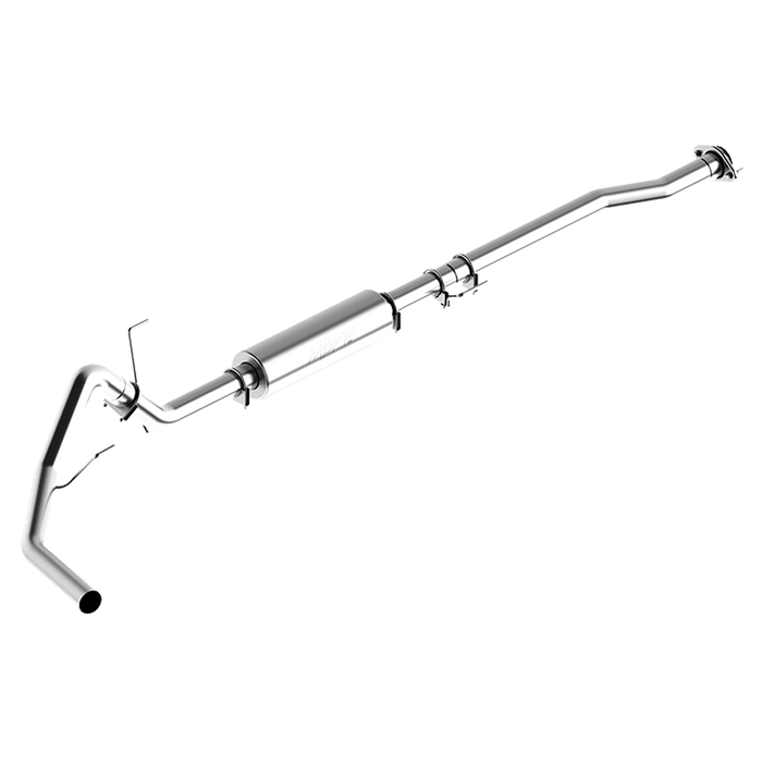 MBRP S5236P 3 Inch Cat Back Exhaust System Single Side Exit Aluminized Steel For 11-14 Ford F-150 3.5L EcoBoost