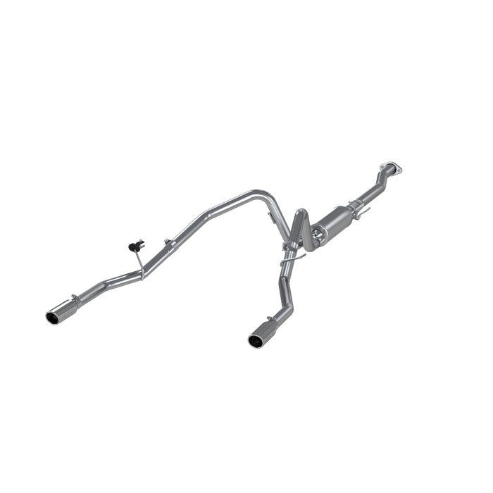 MBRP S5240AL 2.5 Inch Cat Back Exhaust System Dual Rear Exit For 11-14 Ford F-150 V6 EcoBoost Aluminized Steel