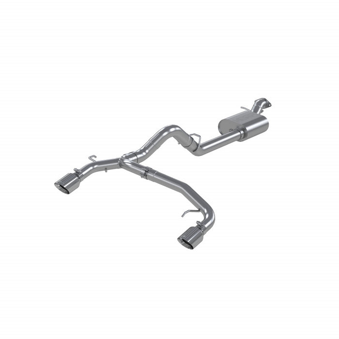 MBRP S5241304 21-Up Ford Bronco 2.3L/2.7L EcoBoost 2/4-Door T304 Stainless Steel 3 Inch Cat-Back Dual Split Rear