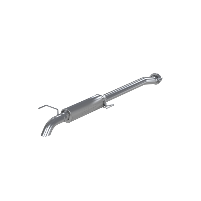 MBRP S5242AL 3 1/2 Inch Cat Back Exhaust System Single Turn Down For 11-14 Ford F-150 Raptor 6.2L Crew Cab/Short Bed Extended Cab Short Bed Aluminized Steel