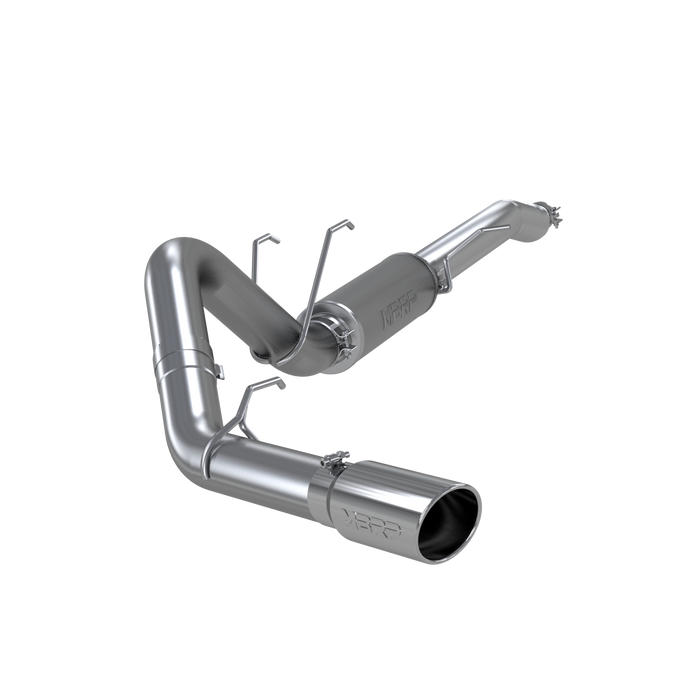 MBRP S5247304 Ford 4 Inch Exhaust Resonator Back Single Side Armor Pro For 17-Up Ford F250/F350