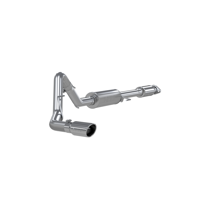 MBRP S5256409 3 Inch Cat Back Exhaust System Single Side Exit T409 Stainless Steel For 15-20 Ford F-150 5.0L