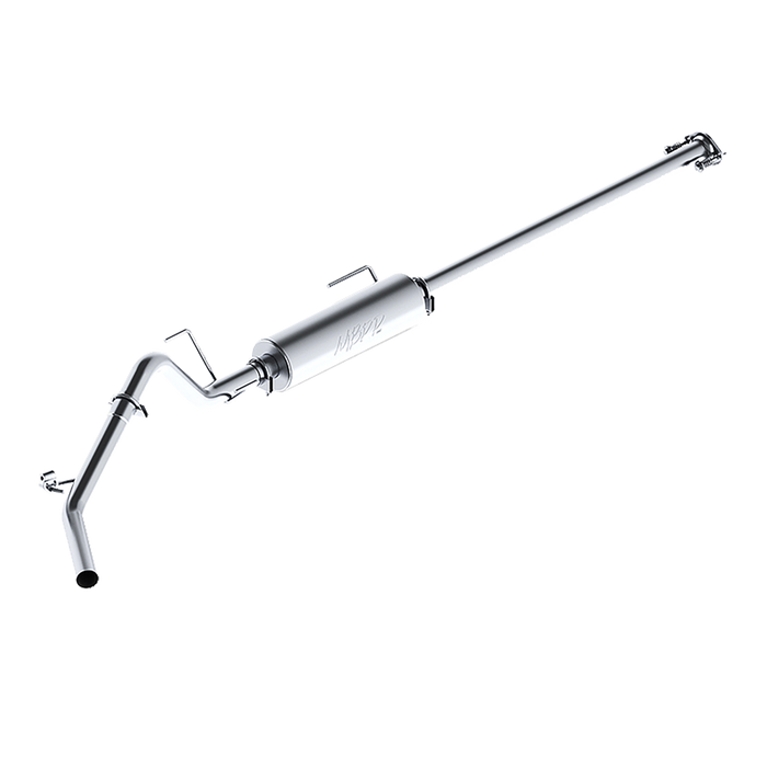 MBRP S5326P Cat Back Exhaust System Single Side Aluminized Steel, No Tip, For 05-15 Toyota Tacoma