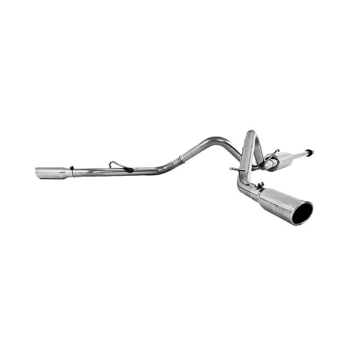 MBRP S5328409 Cat Back Exhaust System Dual Split Side T409 Stainless Steel For 05-15 Toyota Toyota Tacoma