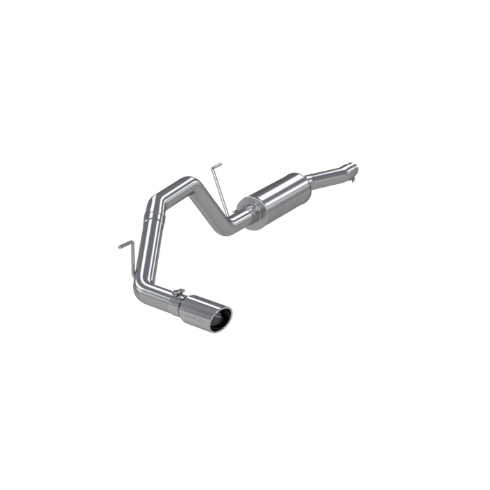 MBRP S5400AL Cat Back Exhaust System Single Side Aluminized Steel For 04-06 Nissan Titan 5.6L, Extended Cab/Crew Cab