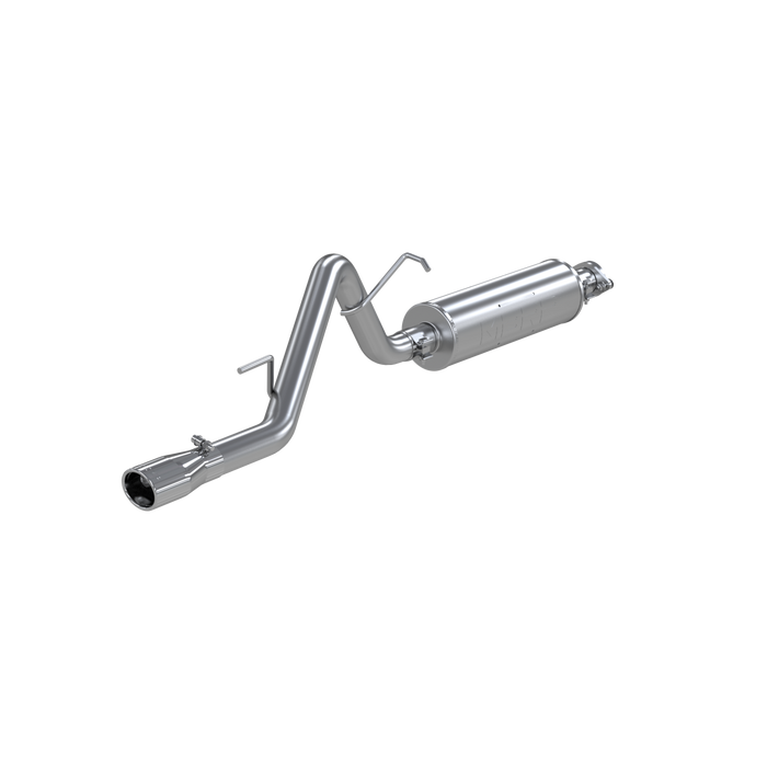 MBRP S5510409 Cat Back Exhaust System Single Side T409 Stainless Steel For 02-07 Jeep Liberty