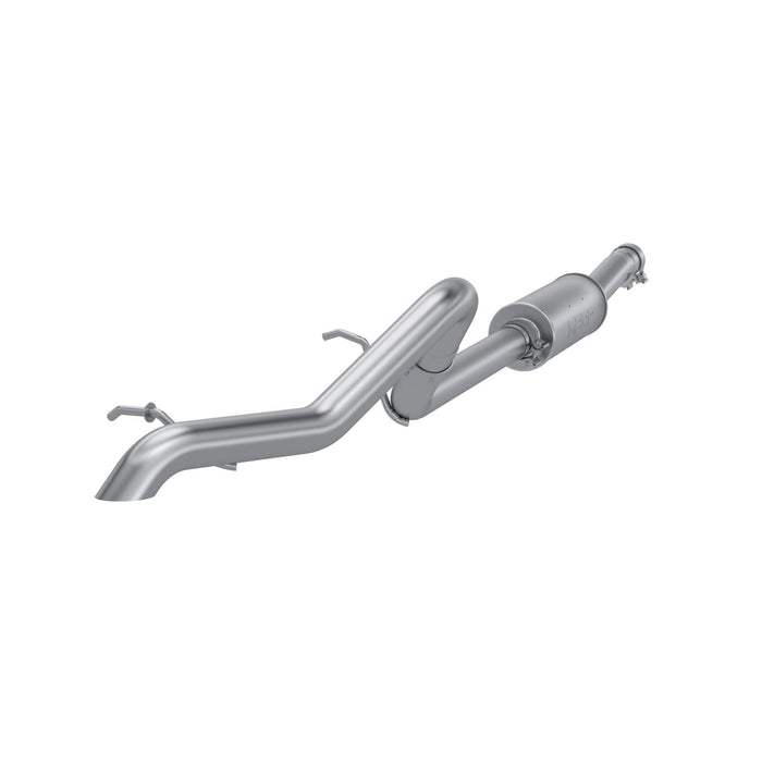 MBRP S5514409 Jeep JK Off-Road Tail Pipe Muffler Before Axle T409 Stainless Steel For 07-11 Wrangler JK 3.8L V6 2/4 Door