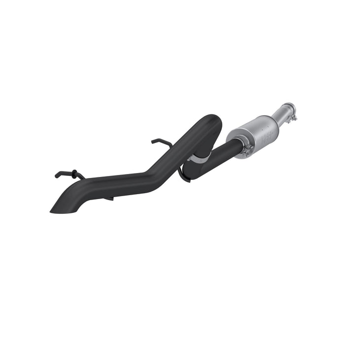 MBRP S5514BLK Jeep JK Off-Road Tail Pipe Muffler Before Axle Black Coated For 07-11 Wrangler JK 3.8L V6 2/4 Door