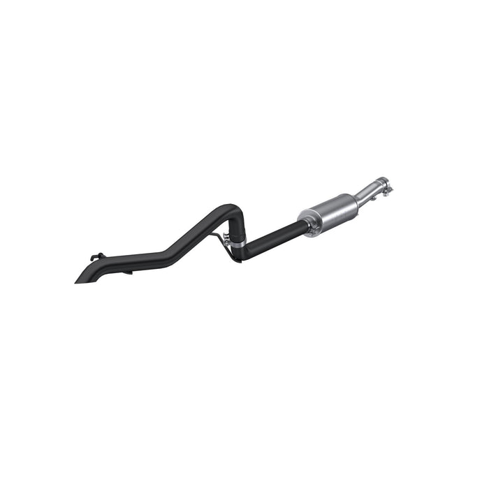 MBRP S5530BLK Cat Back Exhaust System Single Rear Exit Off Road Black For 12-18 Jeep Wrangler/Rubicon JK 3.6L V6 2/4 Door