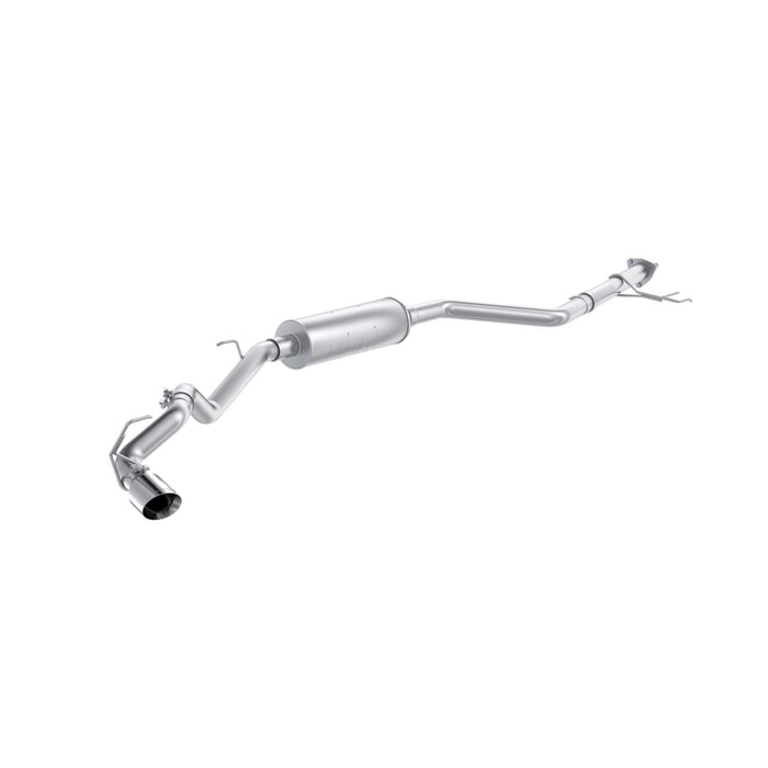 MBRP S5900304 2.5 inch Cat-Back Single Side 17-20 Honda Ridgeline T304 Stainless Steel