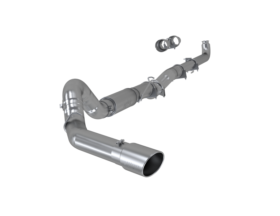 MBRP S60200409 5 Inch Single Side T409 Stainless Steel For 01-07 Silverado/Sierra 2500/3500 Duramax Classic Extended/Crew Cab