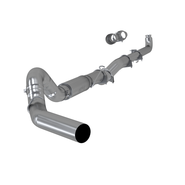 MBRP S60200P 5 Inch Exhaust Pipe Single Side No Tip Included Aluminized Steel