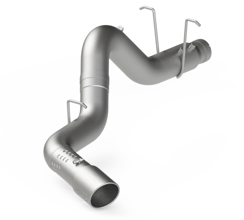 MBRP S60360AL 5 Inch Filter Back Single Side Aluminized Steel For 11-19 Silverado/Sierra 2500/3500 Duramax