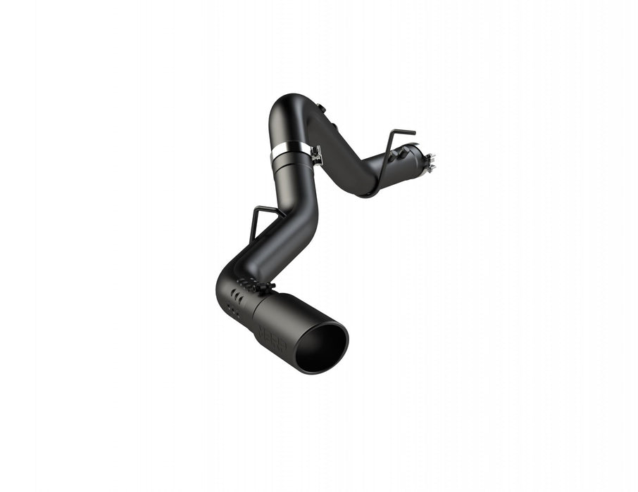 MBRP S6059BLK 20-2023 Silverado/Sierra 2500/3500 Armor BLK Black Coated Aluminized Steel 4 Inch Filter Back Single Side Exit Exhaust System